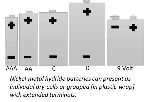 Batteries - dry-cell and nickel-metal hydride