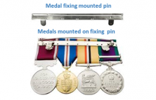 Medal fixing pins