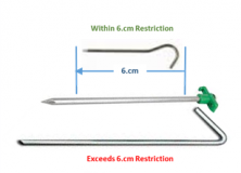 Tent pegs