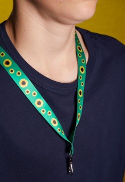 Hidden disability sunflower lanyard