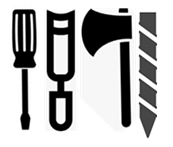 Tools with a metal shaft
