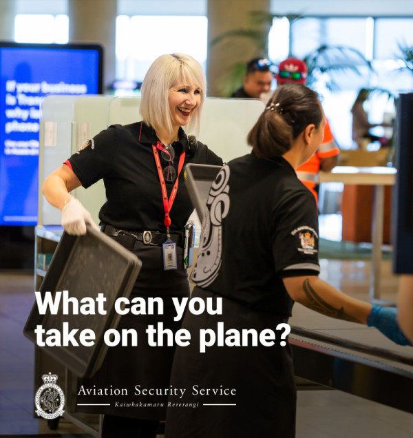 What can you take on the plane?