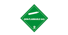 Non-flammable gas