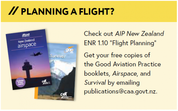 Airspace and Survival Good Aviation Practice booklets
