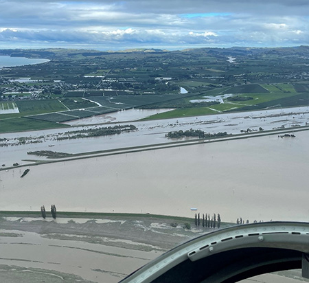Flood from the air
