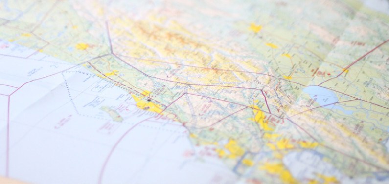 selecting a route aeropath tile