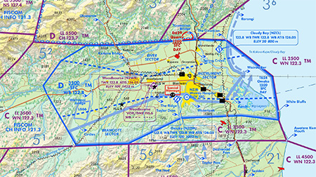 Screenshot of map