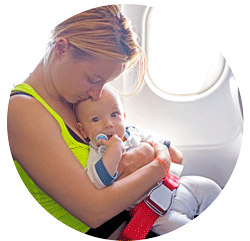 Mother and child with Supplemental Loop Belt