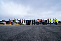 Representatives from CAA, RNZAF, Air New Zealand, Gliding New Zealand, International Aviation Academy of New Zealand, Christchurch International Airport and Christchurch Helicopters 2